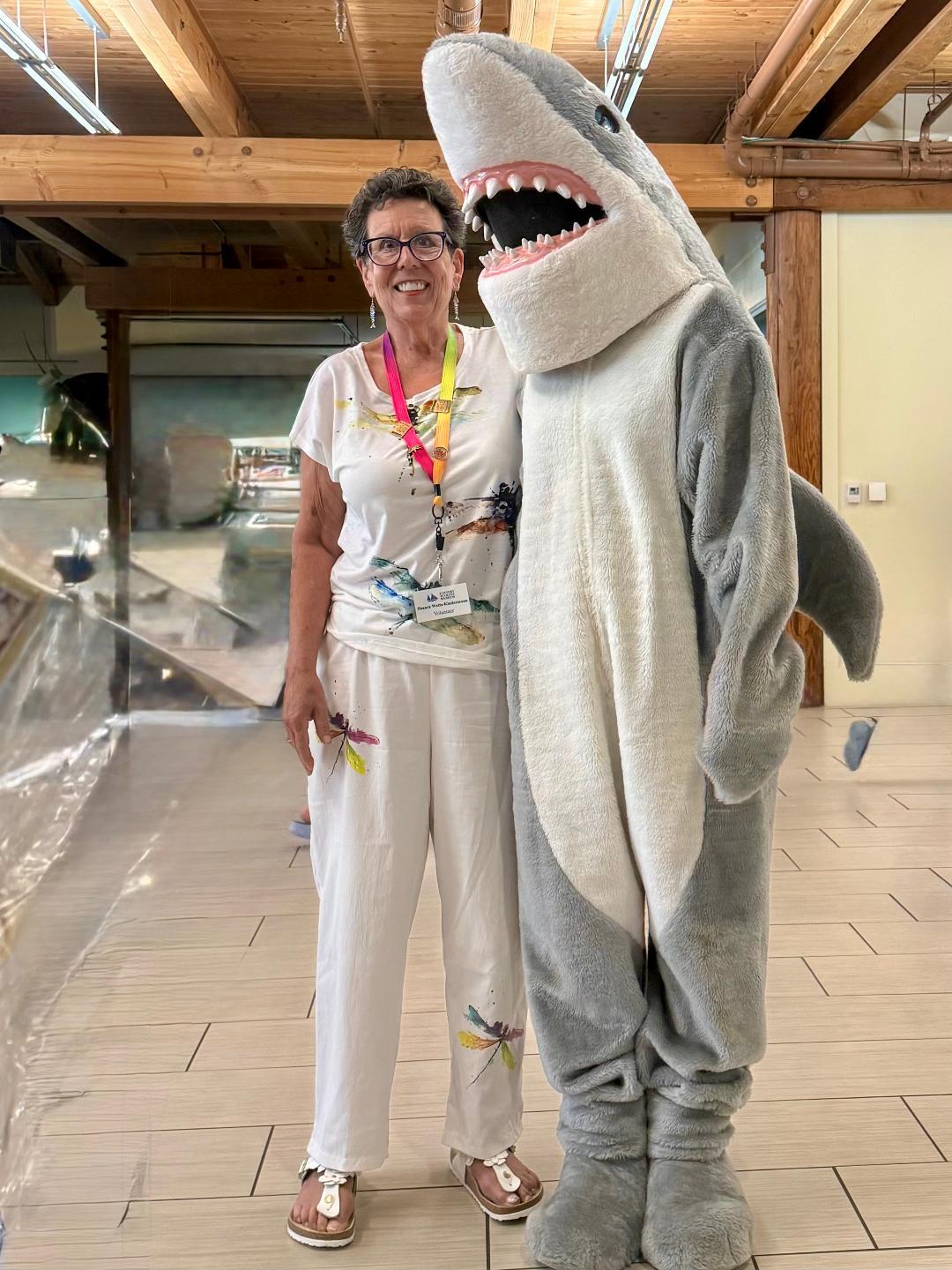 woman politician talking voters