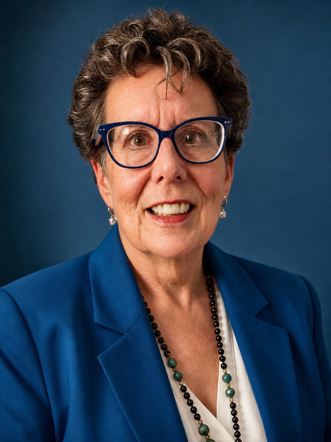woman politician talking voters